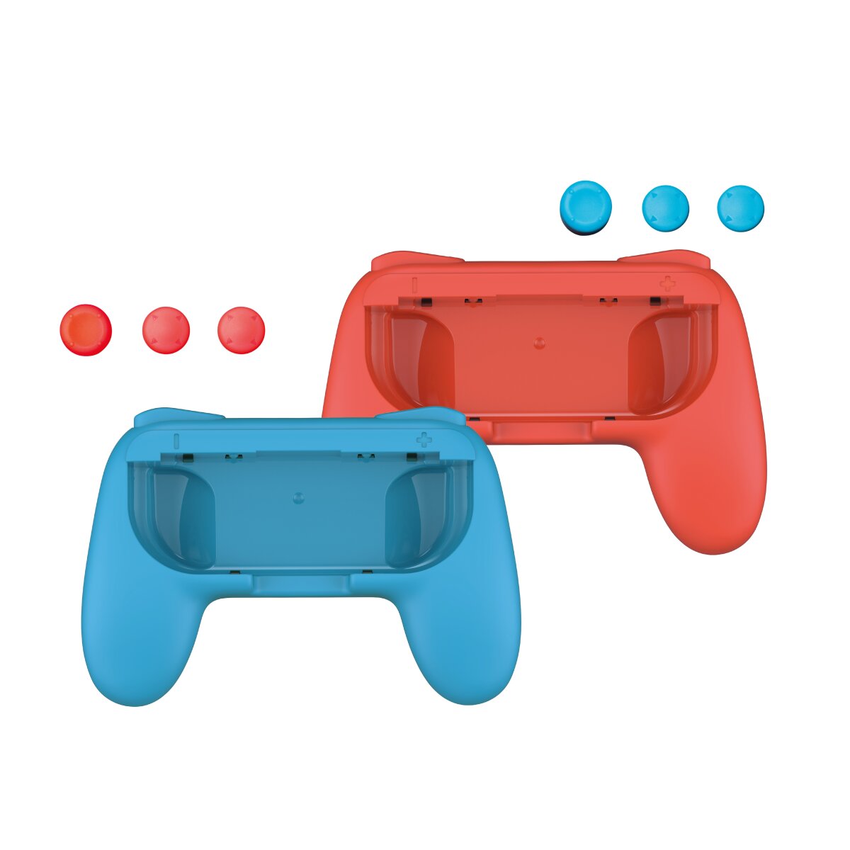 Qware Ergonomischer Handgriff kompatibel mit Nintendo Switch Joy-Con – Komfortables Gaming-Zubehör