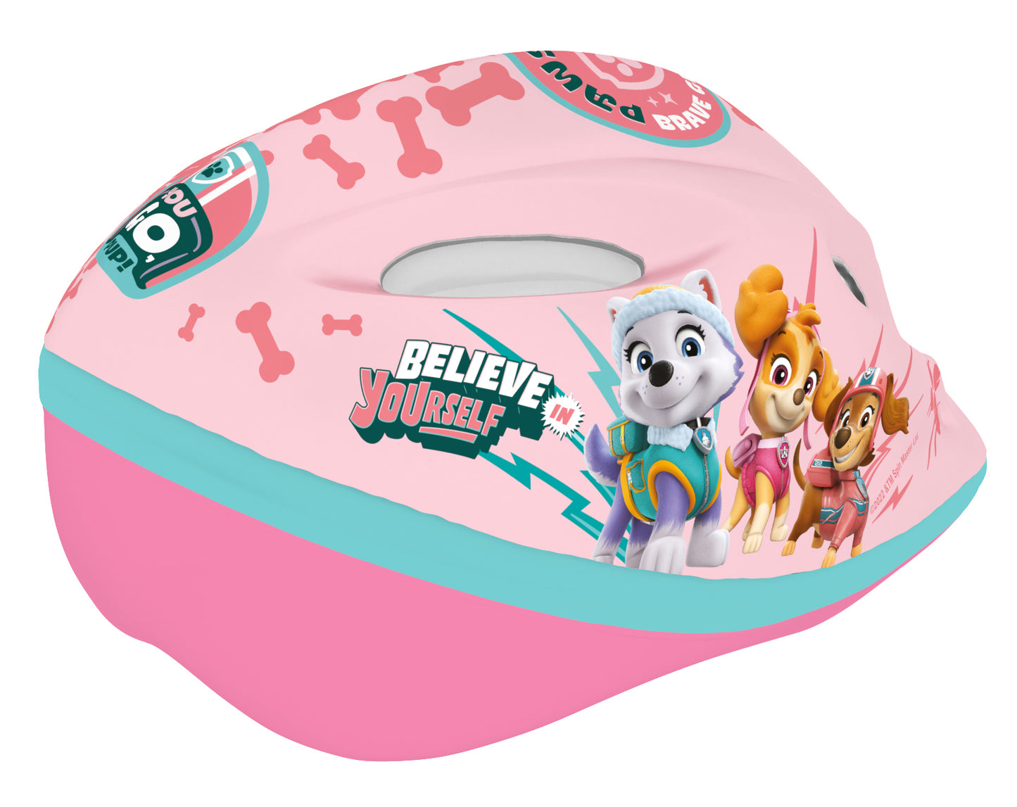 PAW Patrol Mädchen Fahrradhelm 52-56 cm Sicherer Kopfschutz für kleine Radfahrerinnen