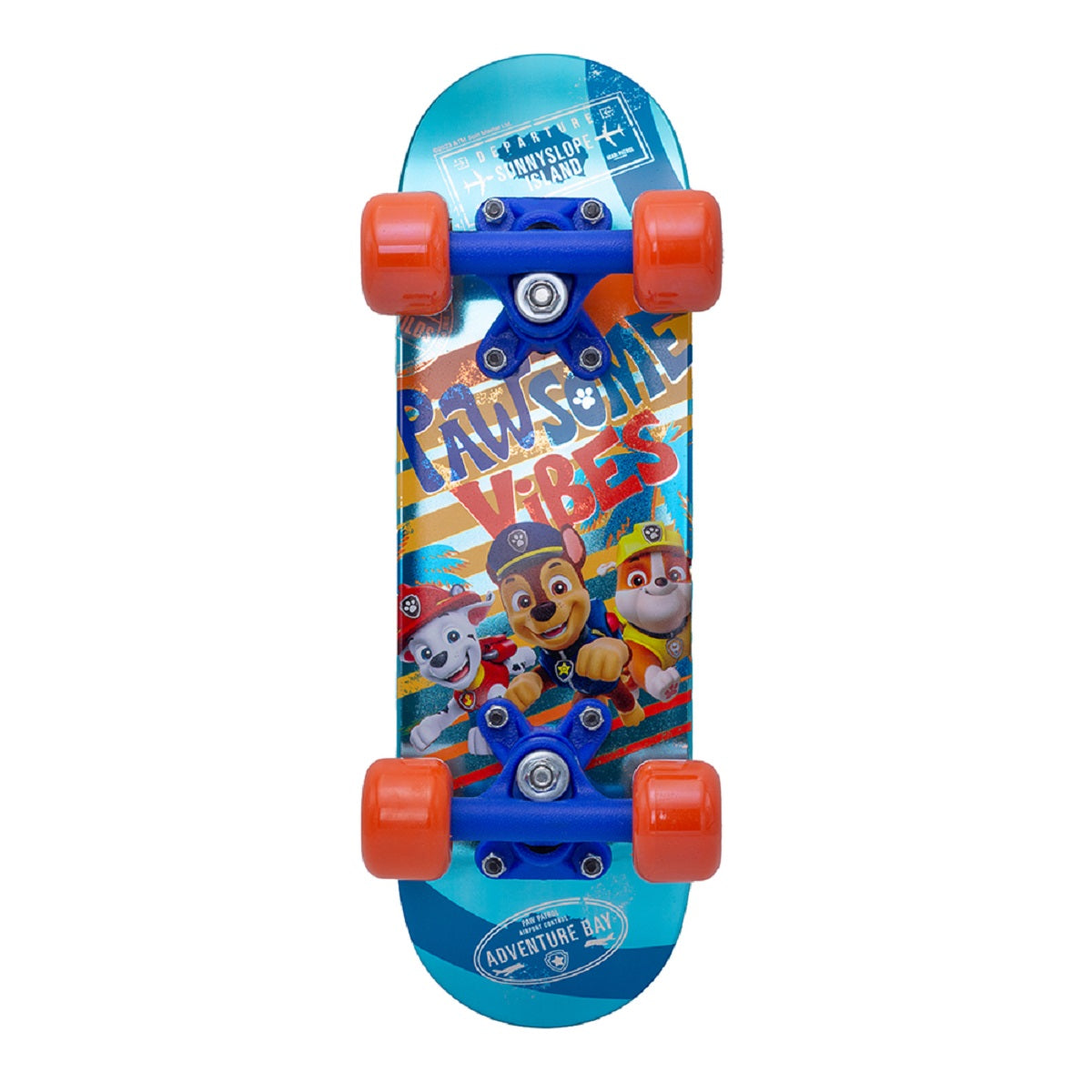 Paw Patrol 17 Zoll – Robustes Kinder Skateboard mit PVC-Rädern und PP Trucks