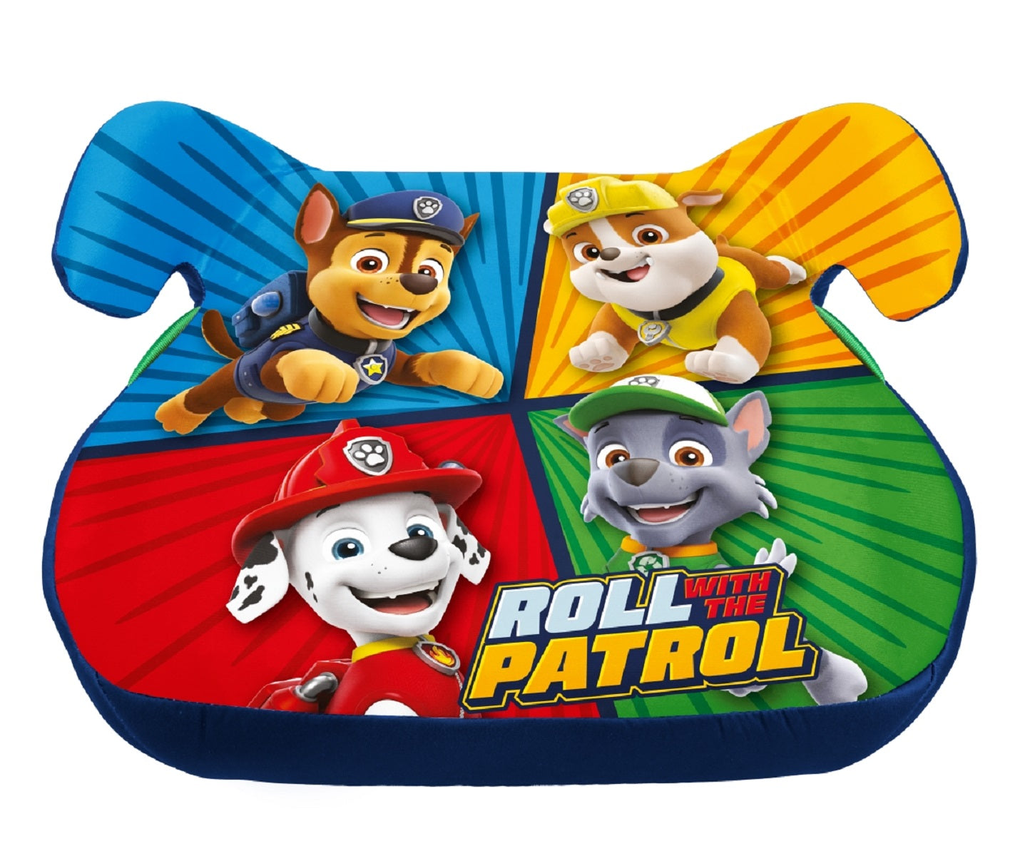 PAW PATROL Booster Kindersitz R129, Hochwertiges Material für Kinder zwischen 125-150 cm