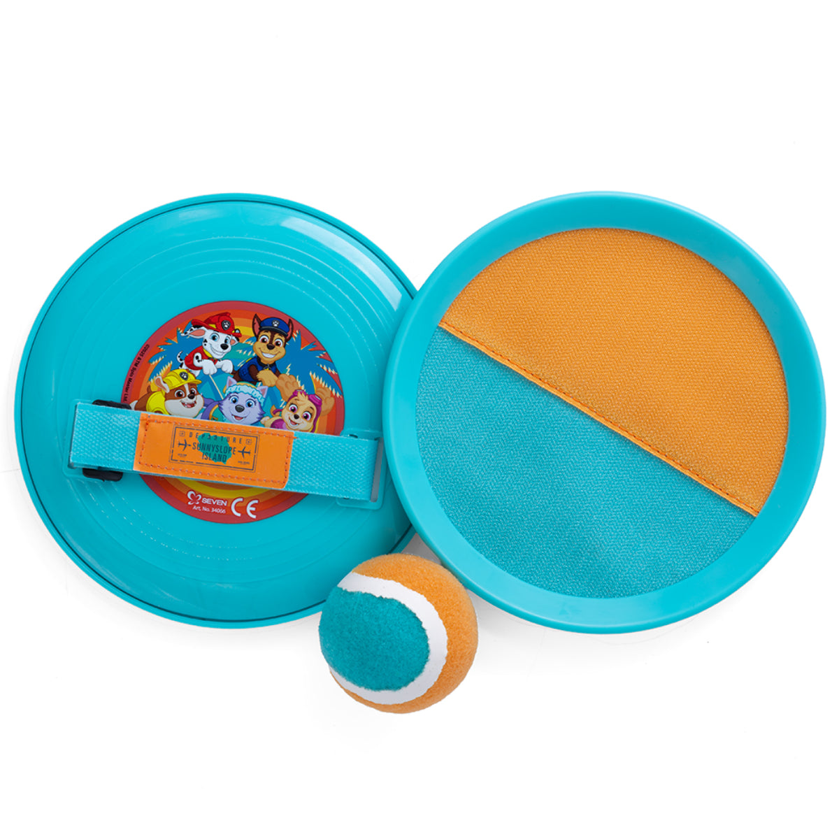 Paw Patrol Catch Ball Spiel Set mit 2 Handpaddles und Ball Fangspiel für Kinder Indoor Outdoor