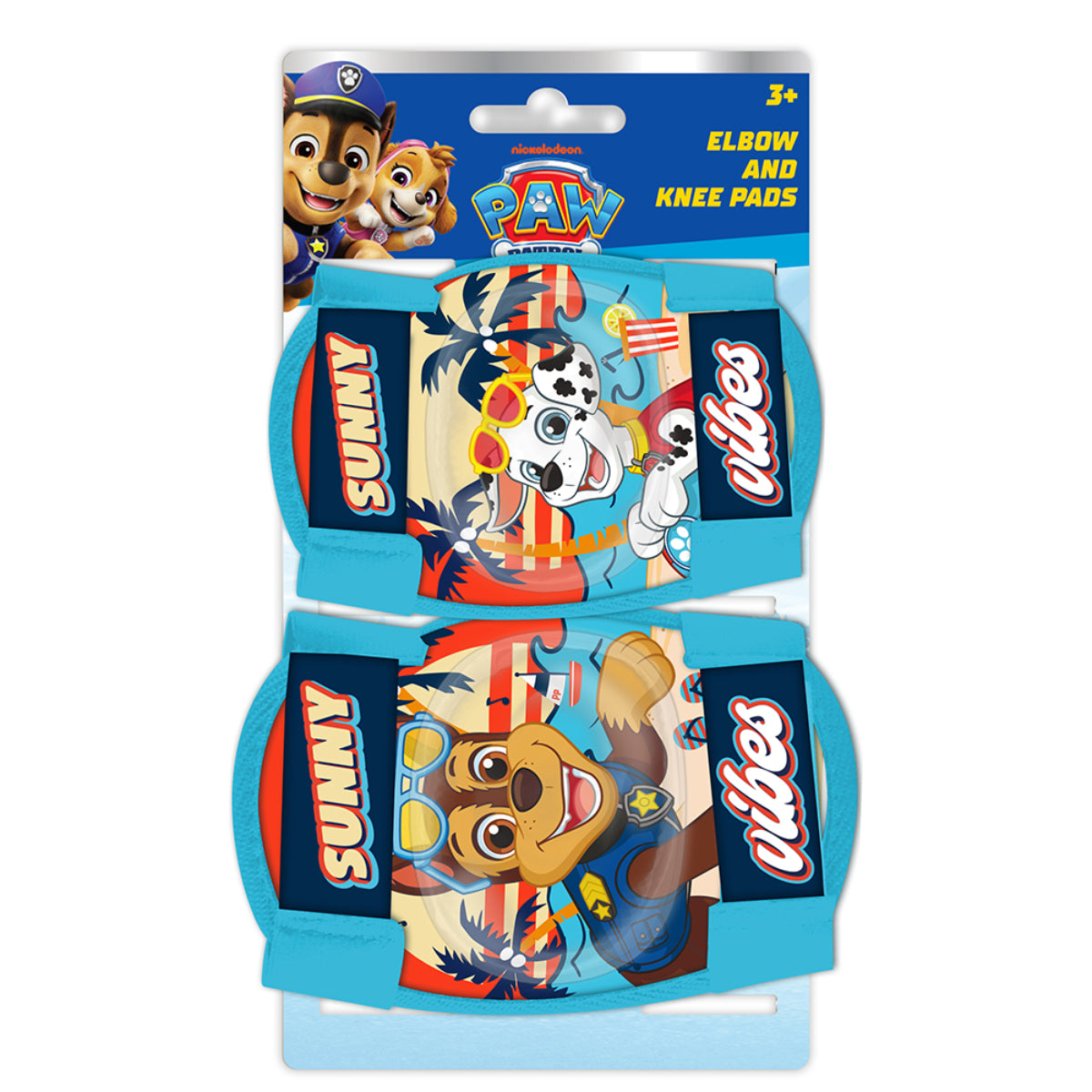 Paw Patrol Knie und Ellbogenschoner Kinder Protektoren Set Skates Scooter Fahrrad