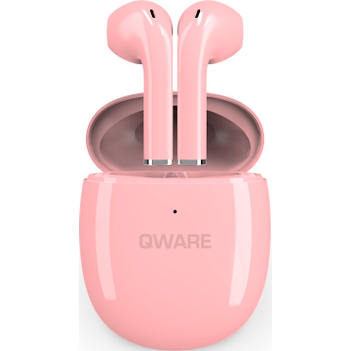 Qware Sound Ohrhörer – Bluetooth 5.0 Wireless Kopfhörer Rosa Touch Control & Sprachassistent