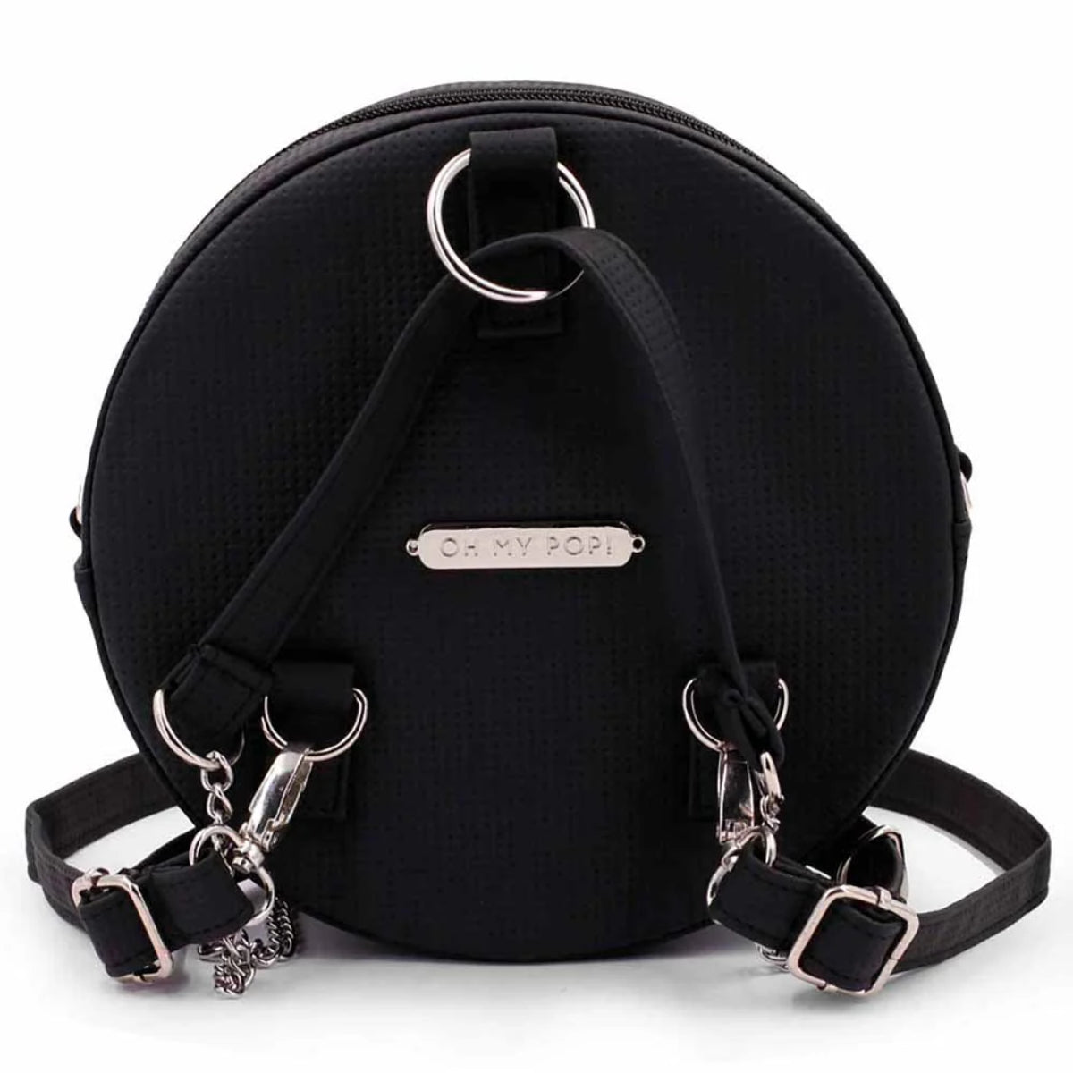Oh My Pop Maki Sushi Rucksack Tasche Schwarz Urban Backpack Schultertasche