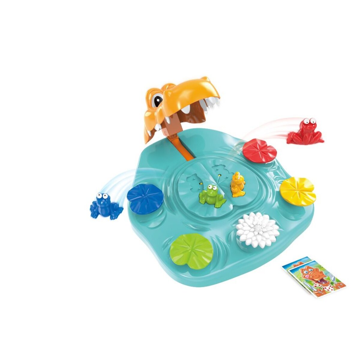 JollyPlay Krokodilspiel – schnelles Reaktionsspiel für 2–4 Spieler