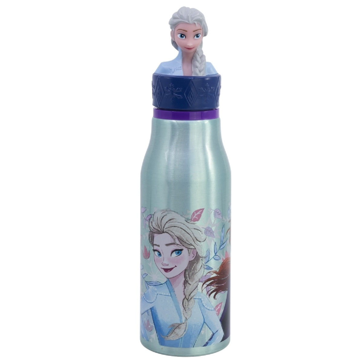 Disney Frozen Trinkflasche Aluminium, 690 ml, mit Sicherheitsverschluss