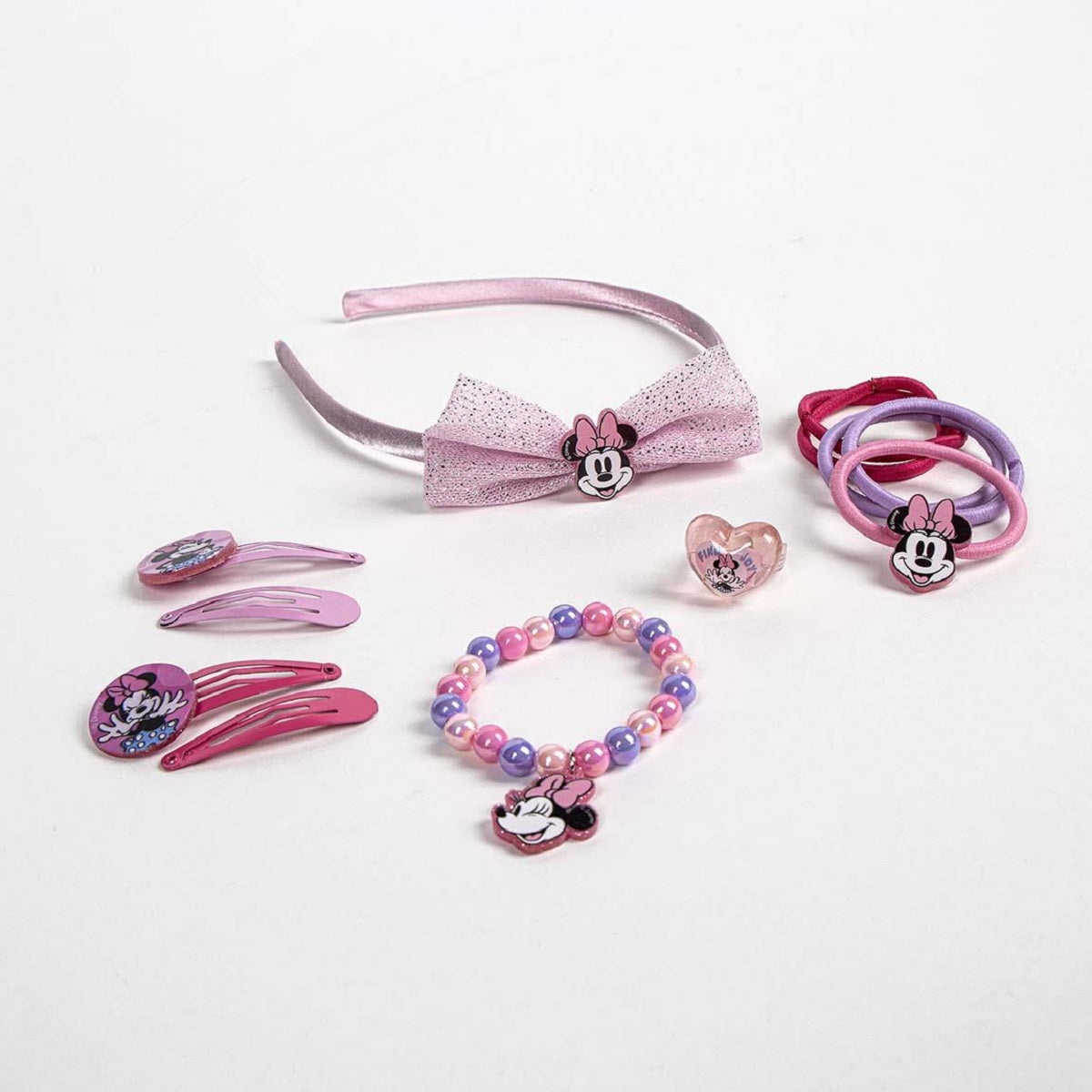 Disney Minnie Mouse Haar-Accessoire-Set – Kreativer Haarschmuck für Kinder