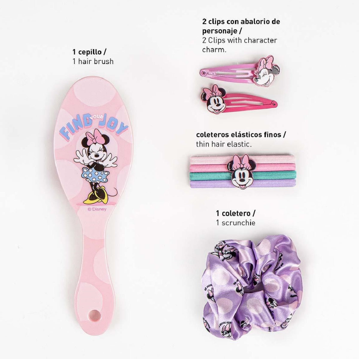 Disney Minnie Mouse Haar-Accessoire-Set – Süße Haarschmuck-Highlights für Kinder