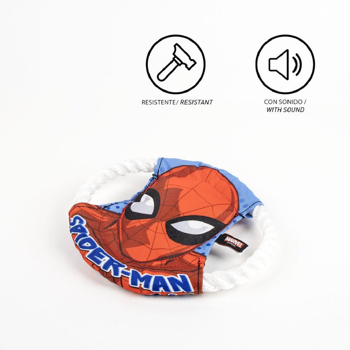 Spiderman Hundespielzeug – Zahnseil für aktiven Spielspaß