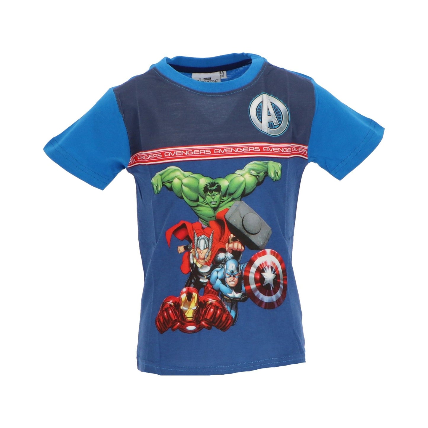Avengers Kinder T-Shirt aus Baumwolle mit Print kurzarm