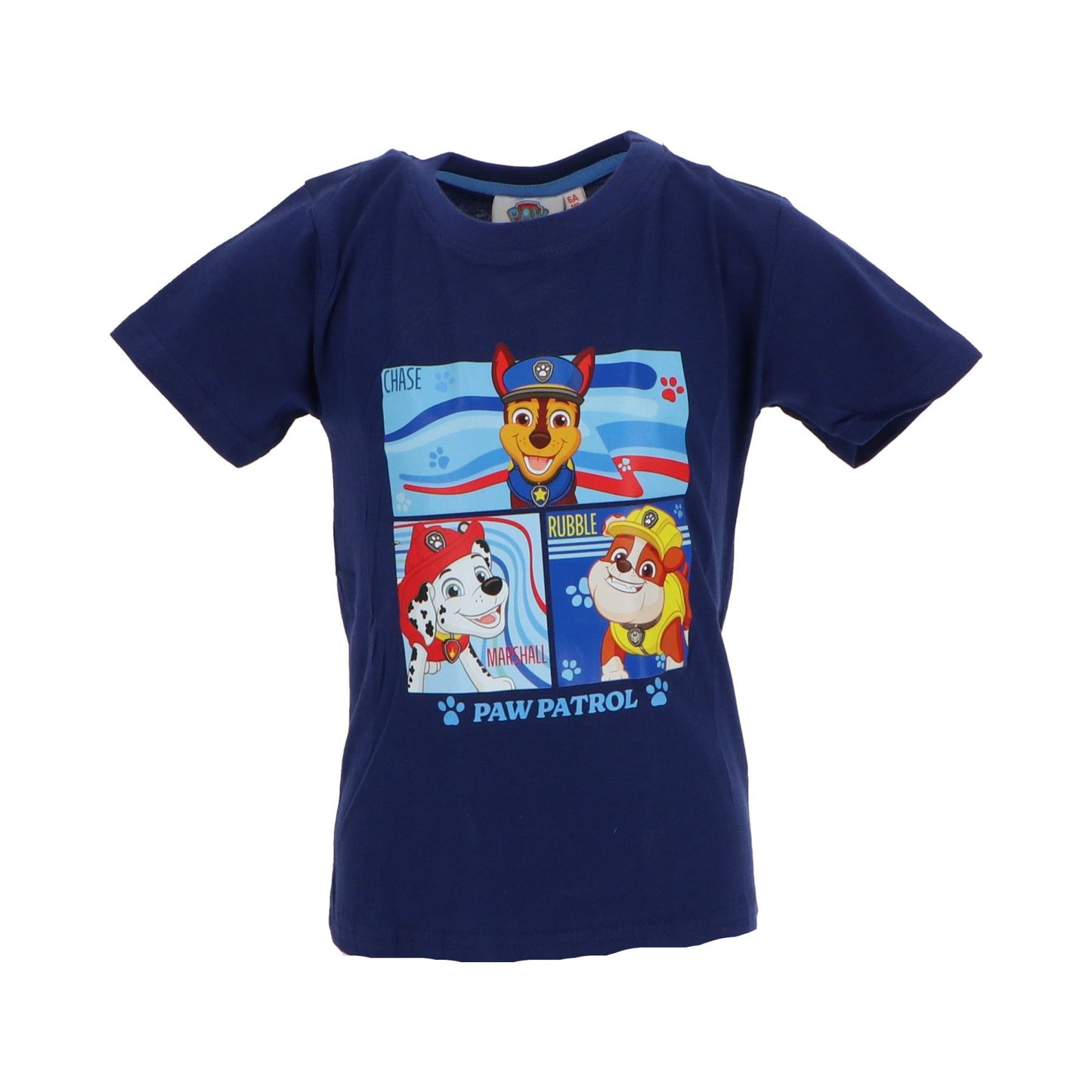 Paw Patrol Kinder T-Shirt mit Aufdruck aus Baumwolle kurzarm