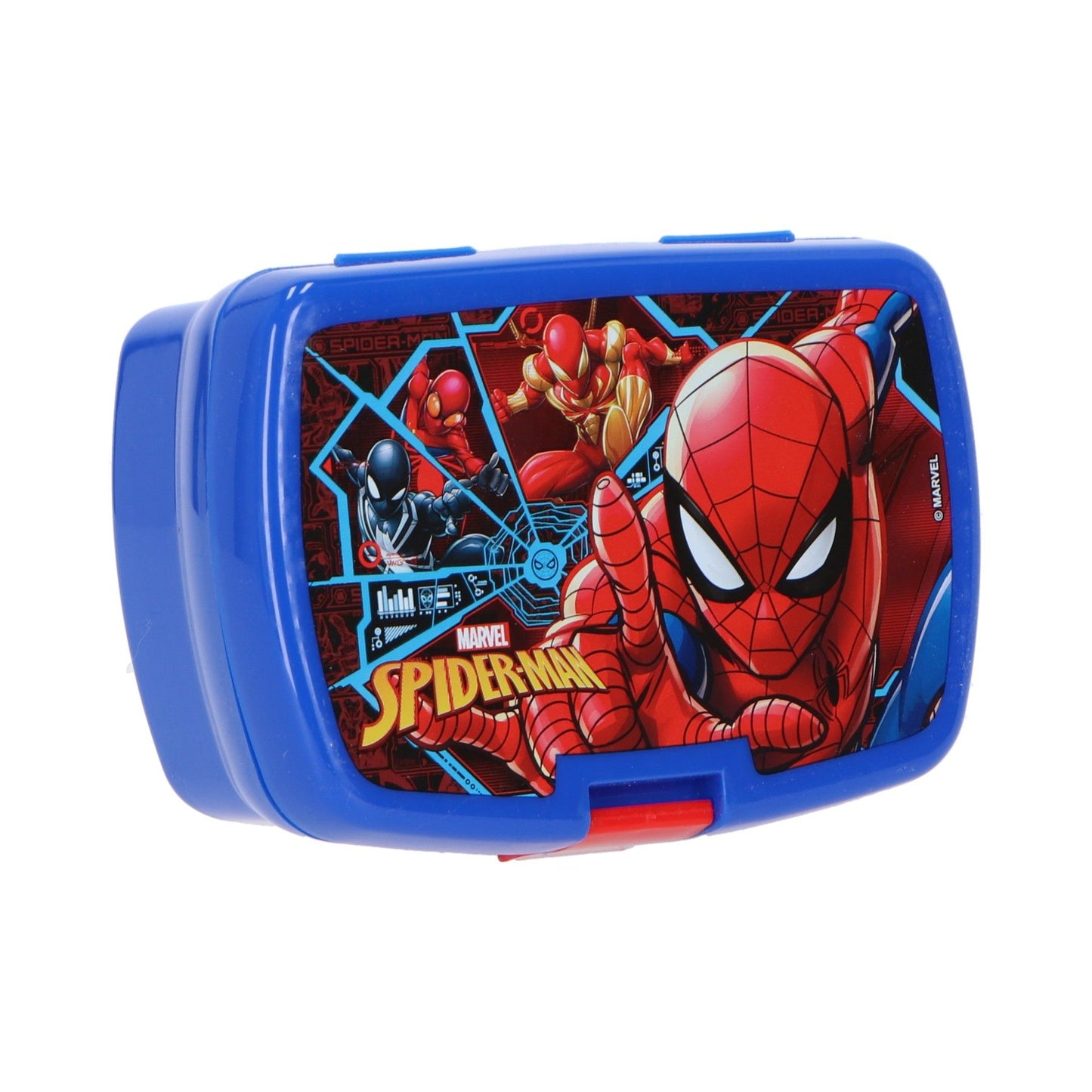 Spiderman Lunchpaket mit Lunchbox und Trinkflasche(500 ml) für Schule Kindergarten und Freizeit