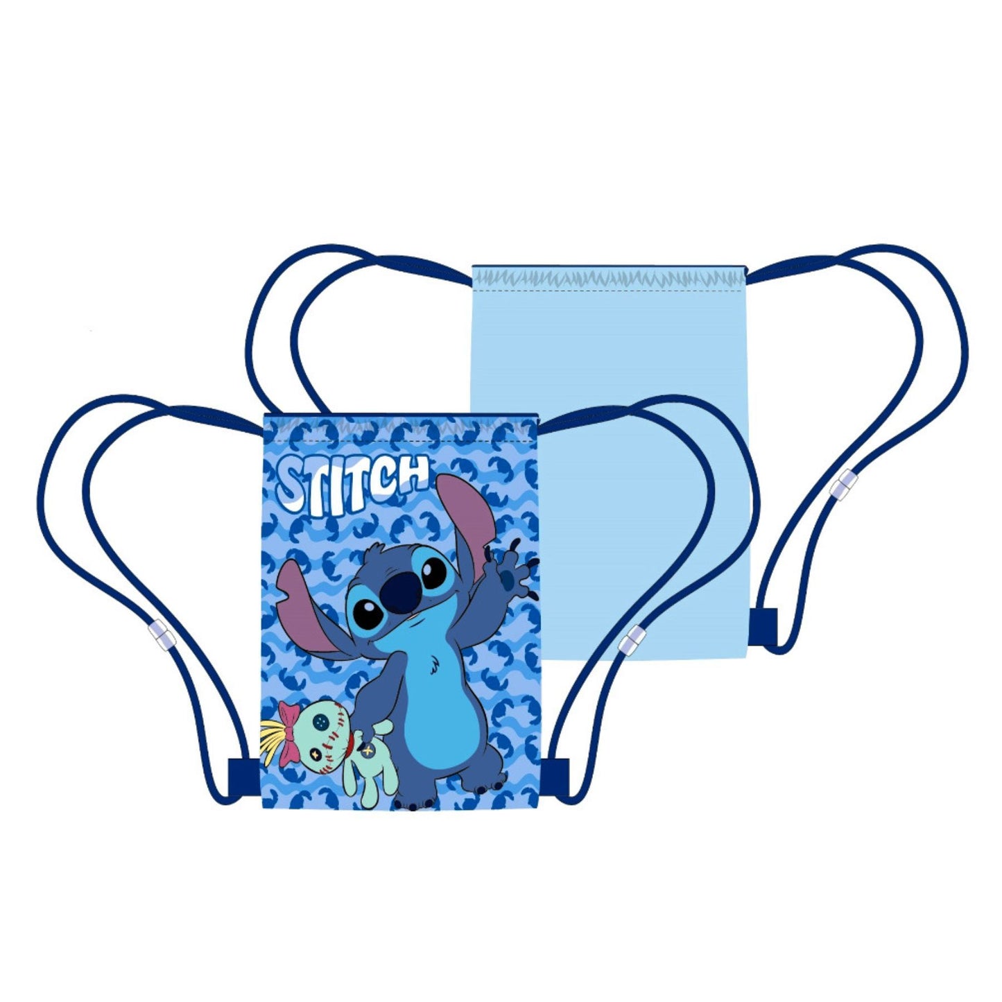 Lilo & Stitch Turnbeutel für Kinder – Leichter Sportbeutel 40x35 cm mit Kordelzug