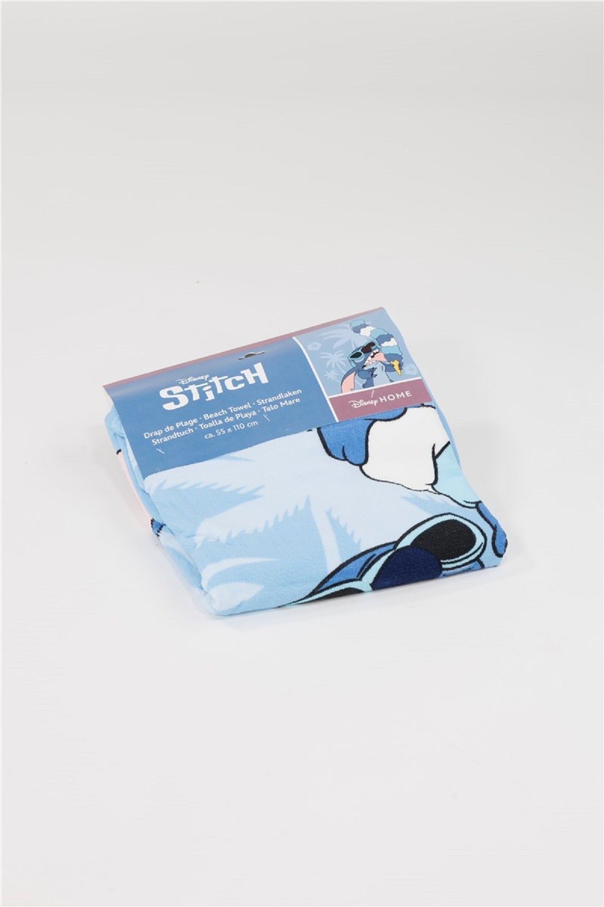 Lilo & Stitch Kinder Badeponcho mit Kapuze – Kapuzenhandtuch Strandponcho Badetuch aus Polyester 55 x 110 cm