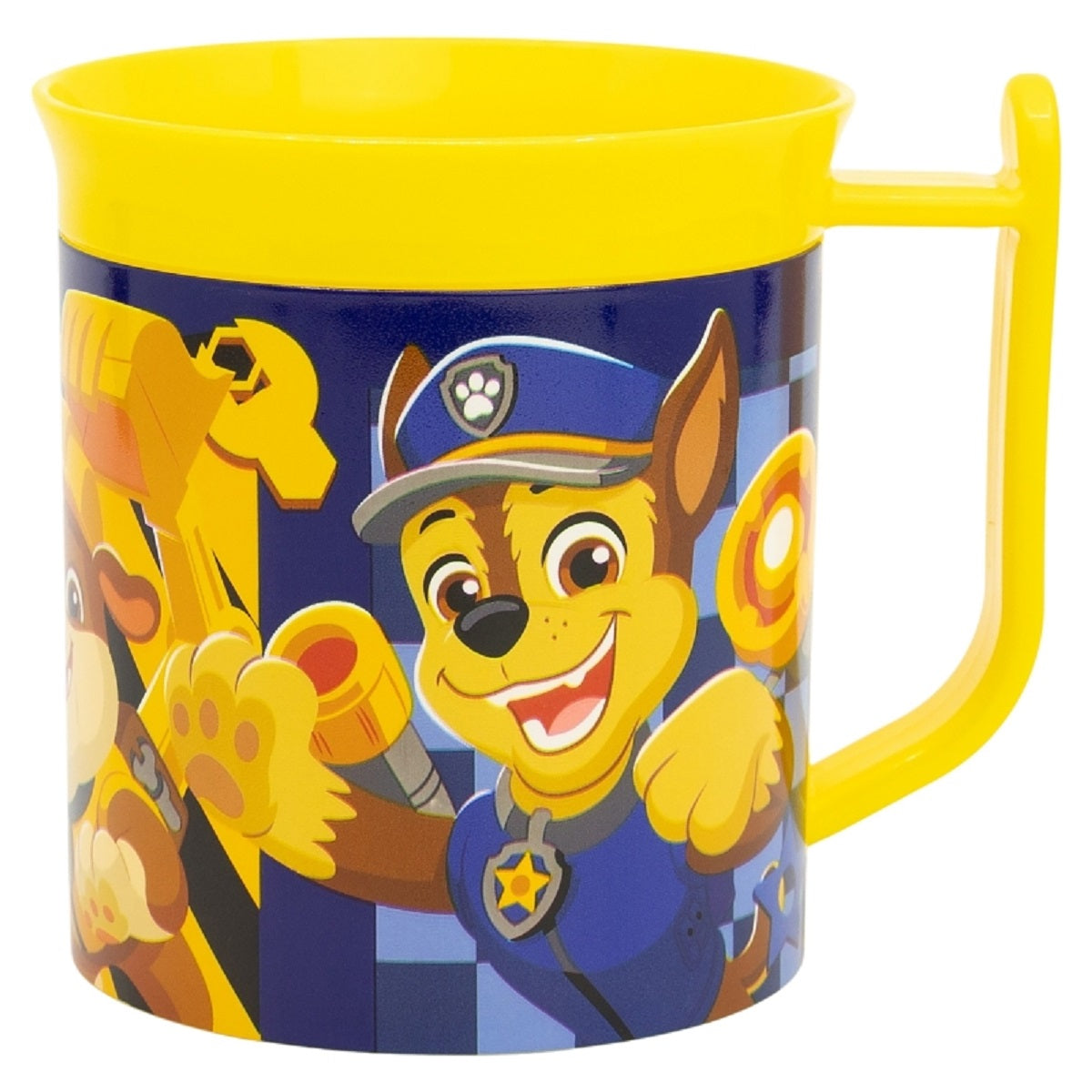 Paw Patrol Becher Mikrowellengeeigneter Kunststoffbecher 400 ml – Motivbecher für Kinder