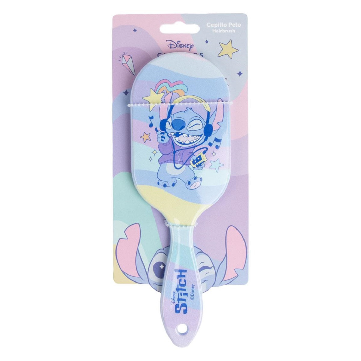 Lilo & Stitch Kinder Haarbürste – Rechteckige Bürste für leichtes Entwirren