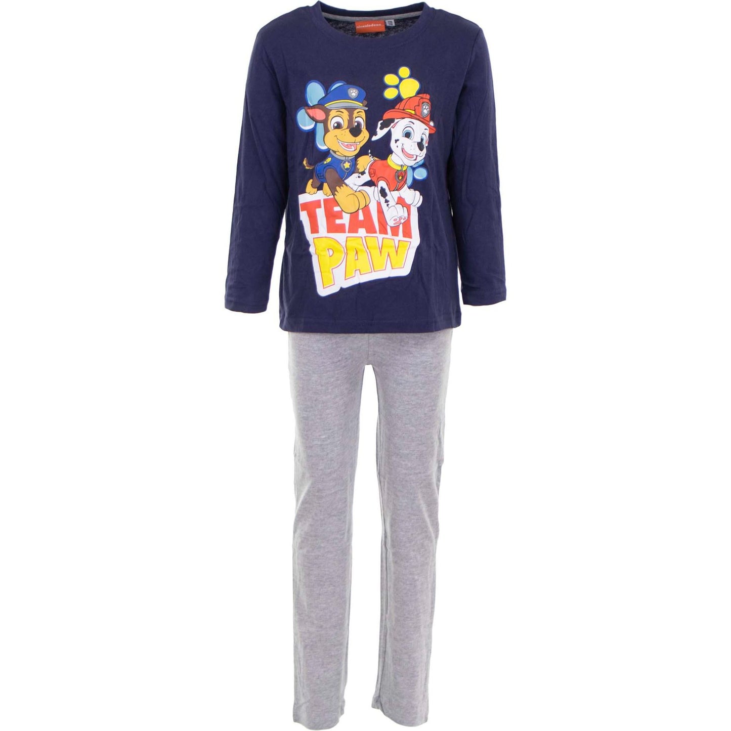 Paw Patrol Schlafanzug aus bequemer Baumwolle Pyjama Nachtanzug für Kinder