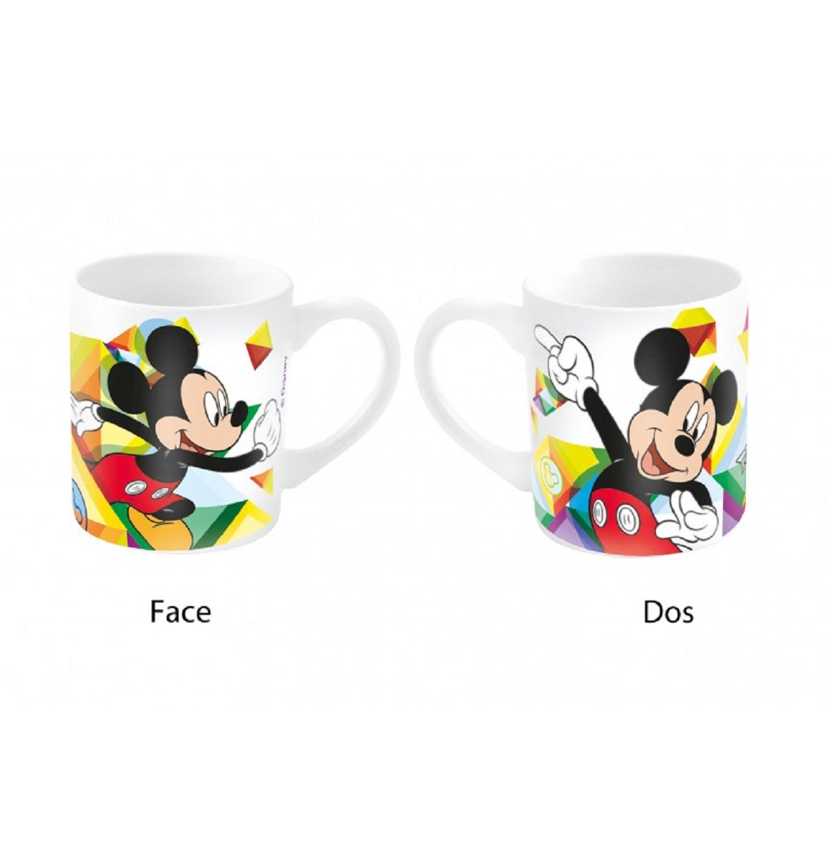 Disney Mickey Mouse Becher – Robuste 250 ml Kaffeetasse für Kinder