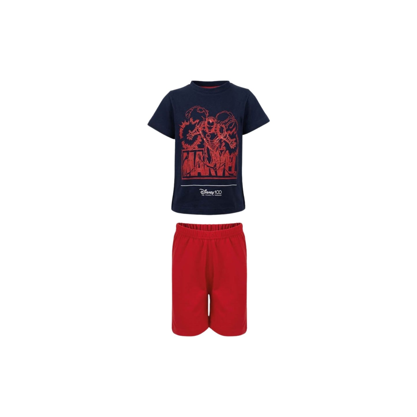 Marvel Shortama Pyjama kurzer Schlafanzug für Kinder