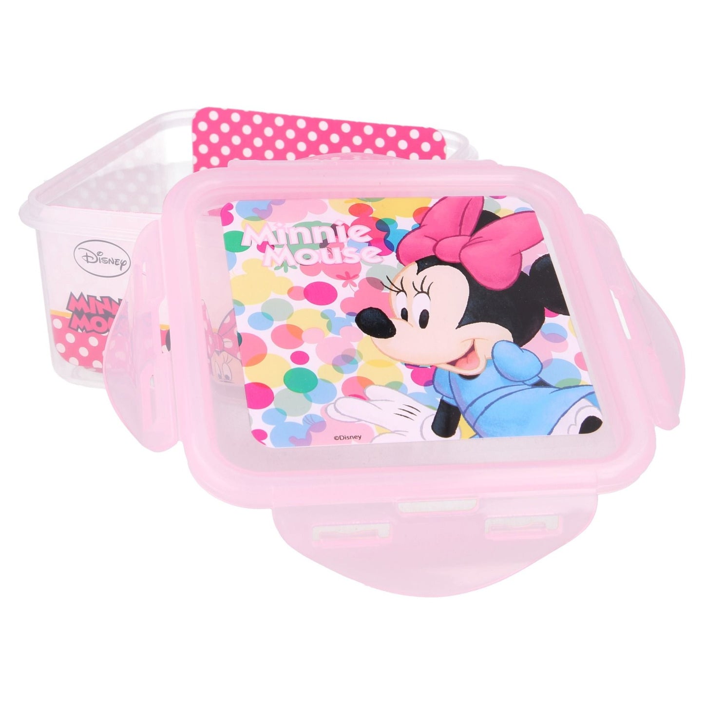 Disney Minnie Mouse Snackbox für Kinder – Praktische 730 ml Brotdose für unterwegs
