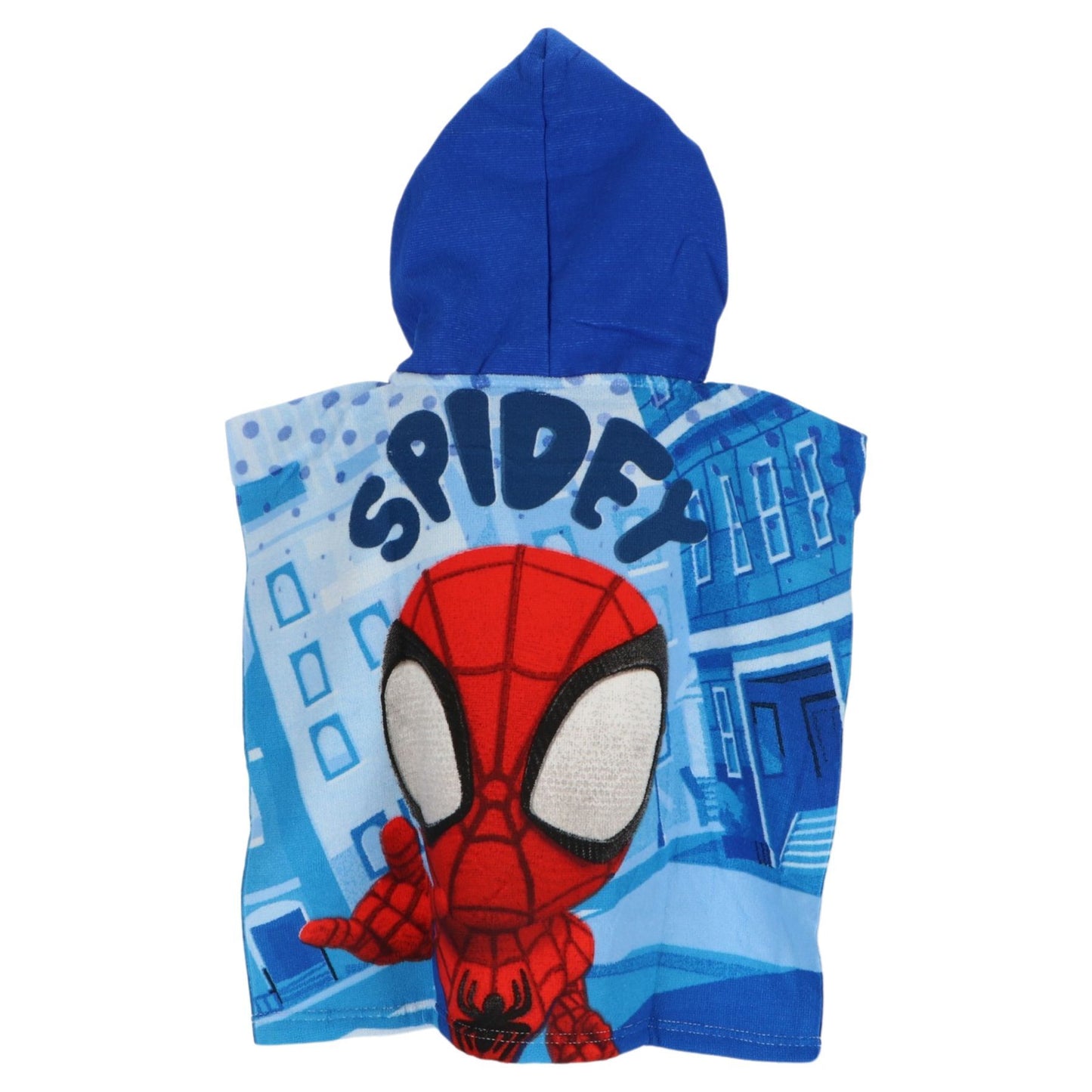 Spiderman Mikrofaser Poncho für Kinder 100x55 cm