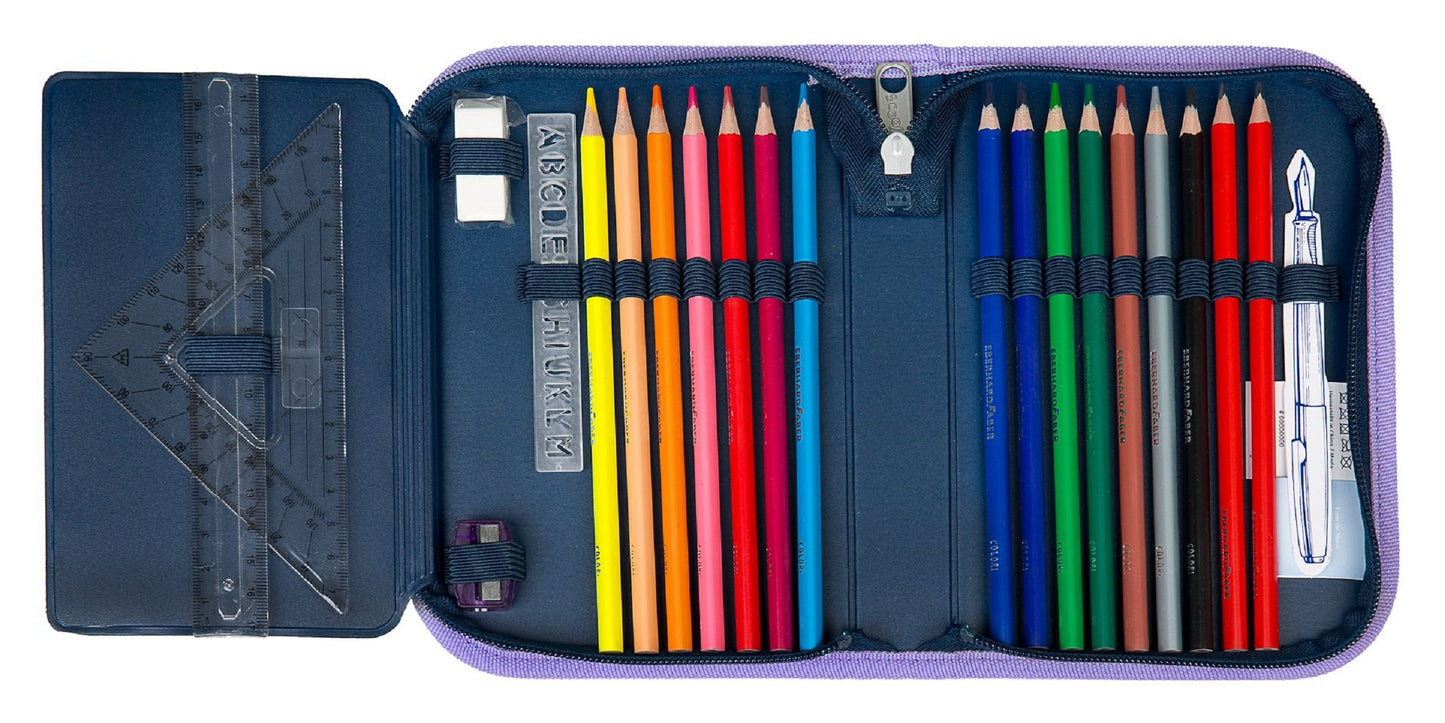 Frozen Federmappe – Gefülltes Etui mit allem, was Kinder für die Schule brauchen