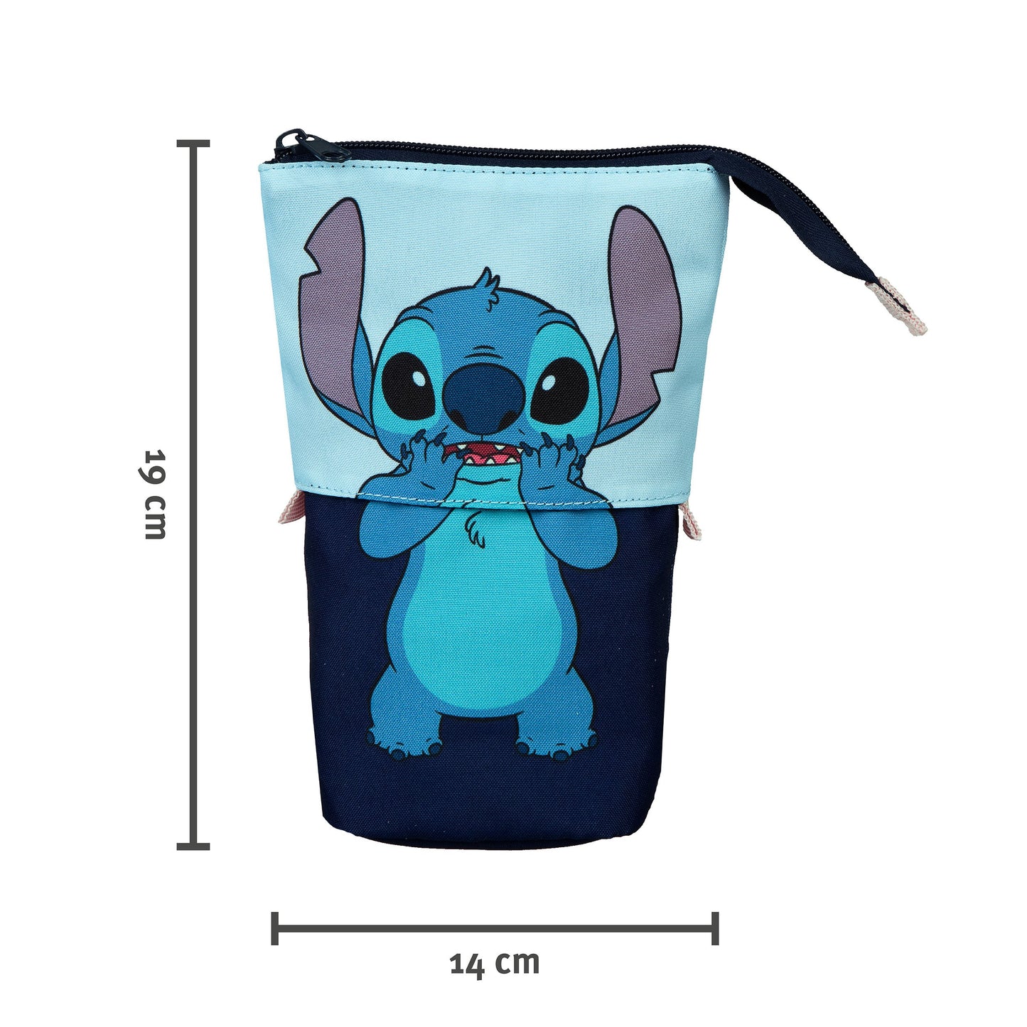 Lilo & Stitch 2-in-1 Mäppchen – Praktisches Federmäppchen & Stifthalter für Kinder