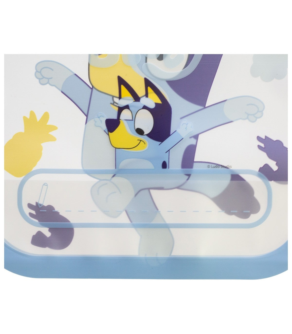 Bluey Zip Beutel Set 4 tlg Lebensmittelbeutel Kinder Aufbewahrung