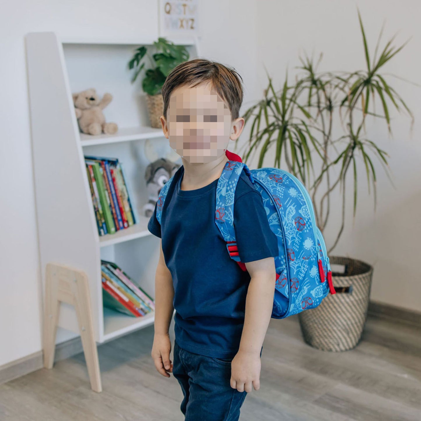 Spiderman Rucksack – Spidey Kinderrucksack mit Superhelden-Design für Schule & Freizeit