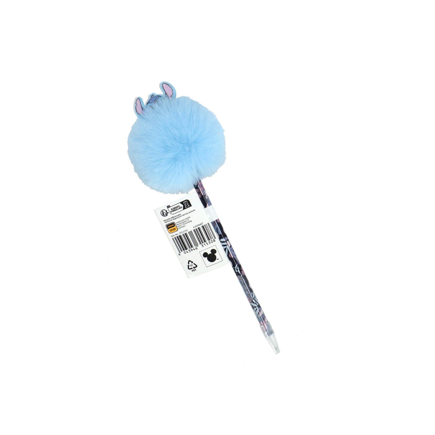 Lilo & Stitch Kinder Kugelschreiber mit flauschigem Bommel
