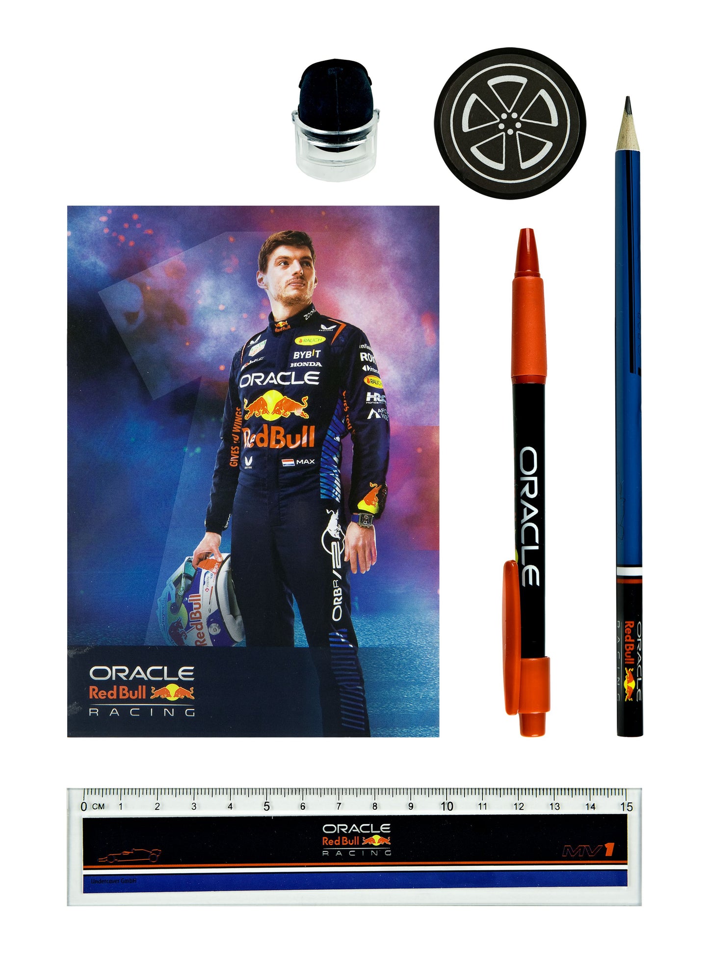 Red Bull Briefpapier-Set – Max Verstappen Edition für kreative Köpfe