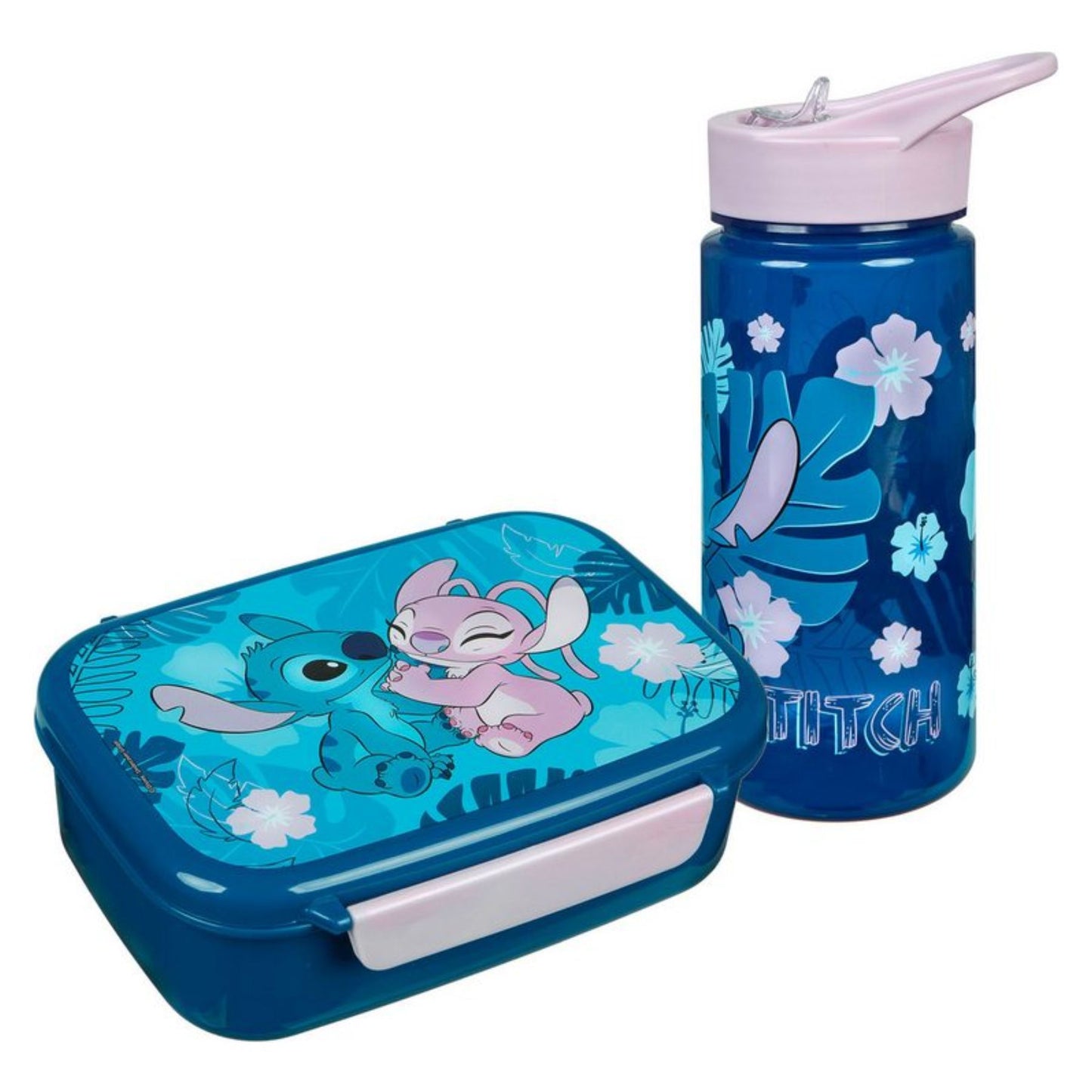 Disney Lilo & Stitch Lunchpaket – Brotdose & Trinkflasche 500 ml Kinder