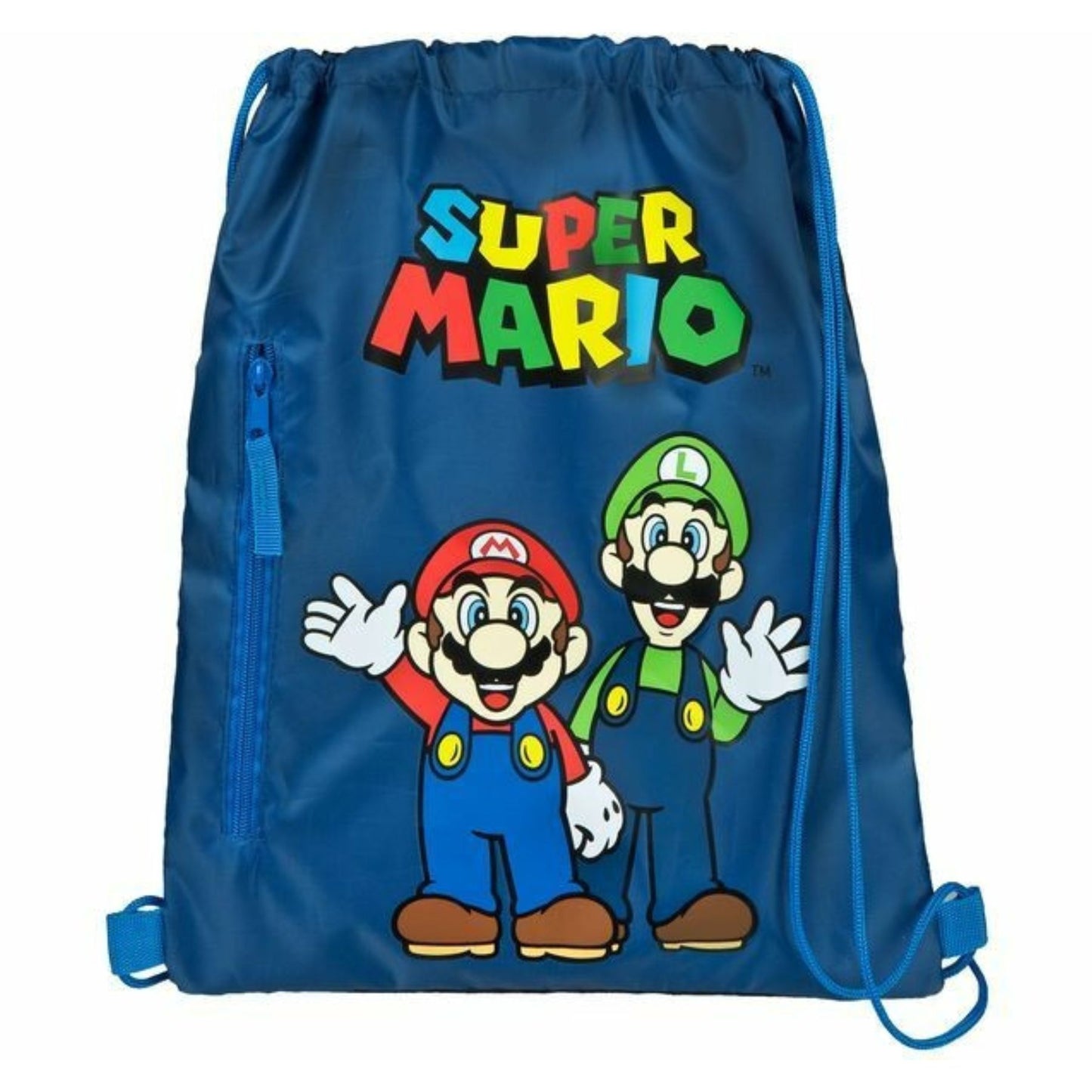 Super Mario Gymbag für Jungen und Mädchen für Alltag und Aktivitäten 32 × 2 × 40 cm