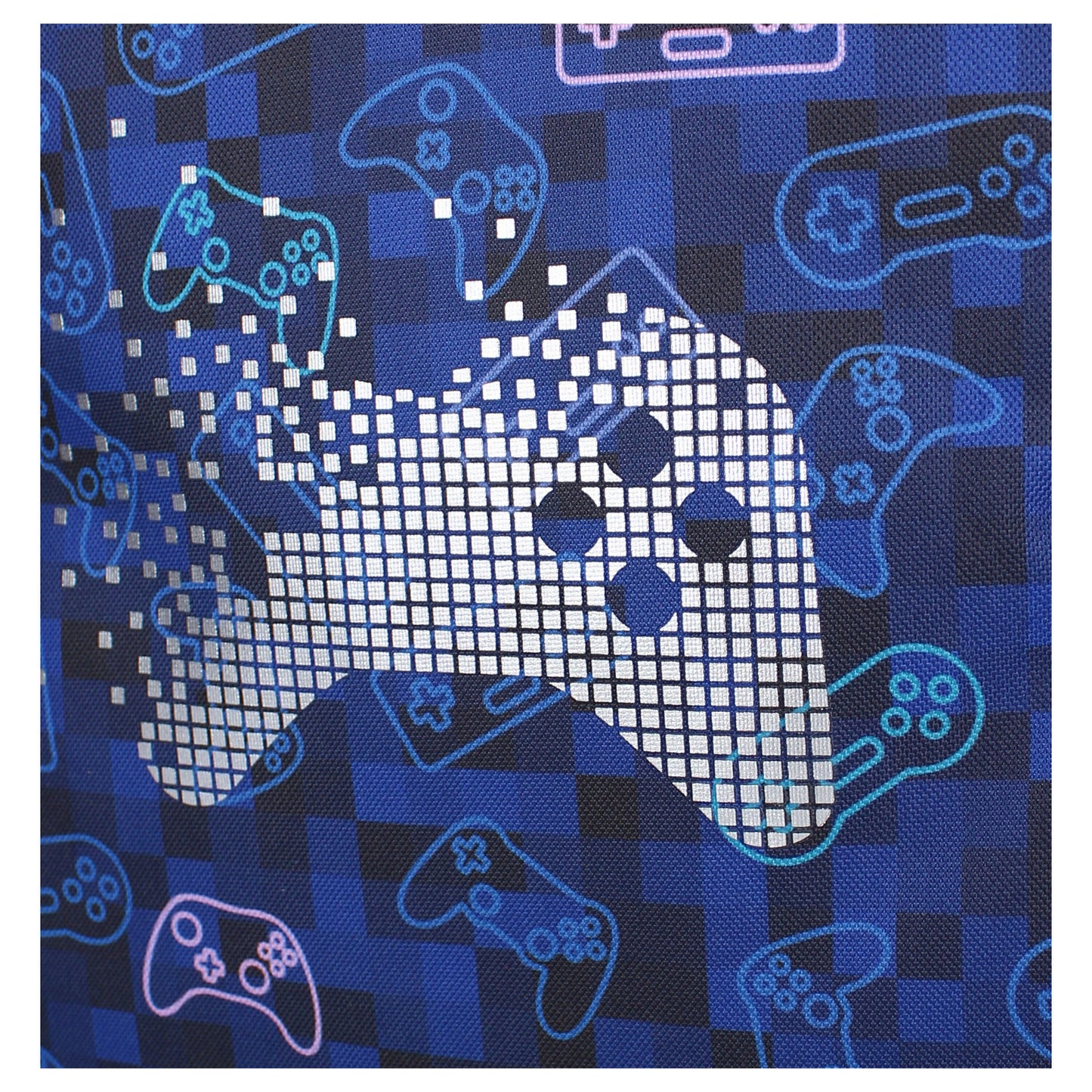 Skooter Schulrucksack Jungen – Gamer Rucksack mit Game-Motiv & 2 Fronttaschen