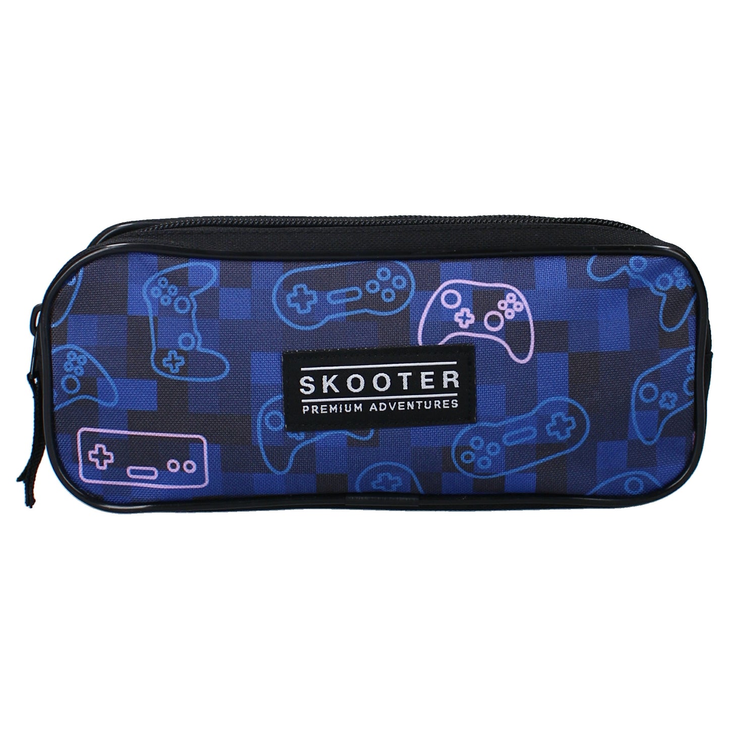 Skooter Federtasche Game Face On Mäppchen für Schule & Freizeit