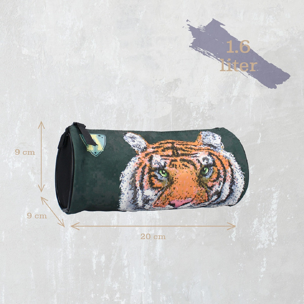 Skooter Wilderness – Federmäppchen mit Tiger-Design für Kinder