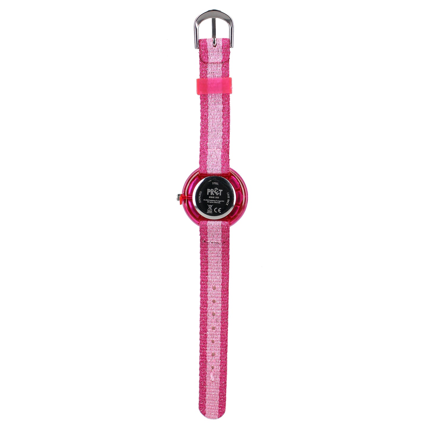 Prêt Kids Time! Kinderuhr – Einhorn-Design, Glitzer-Armband & verstellbarer Verschluss