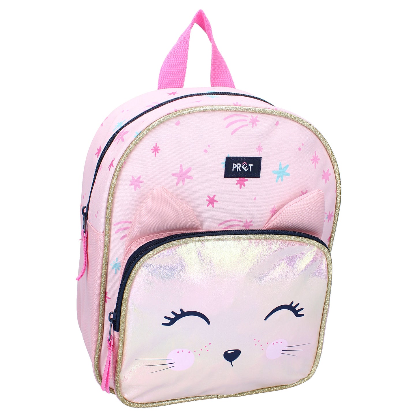 Prêt Rucksack Giggle – Süßer Kinder-Rucksack mit Katzengesicht