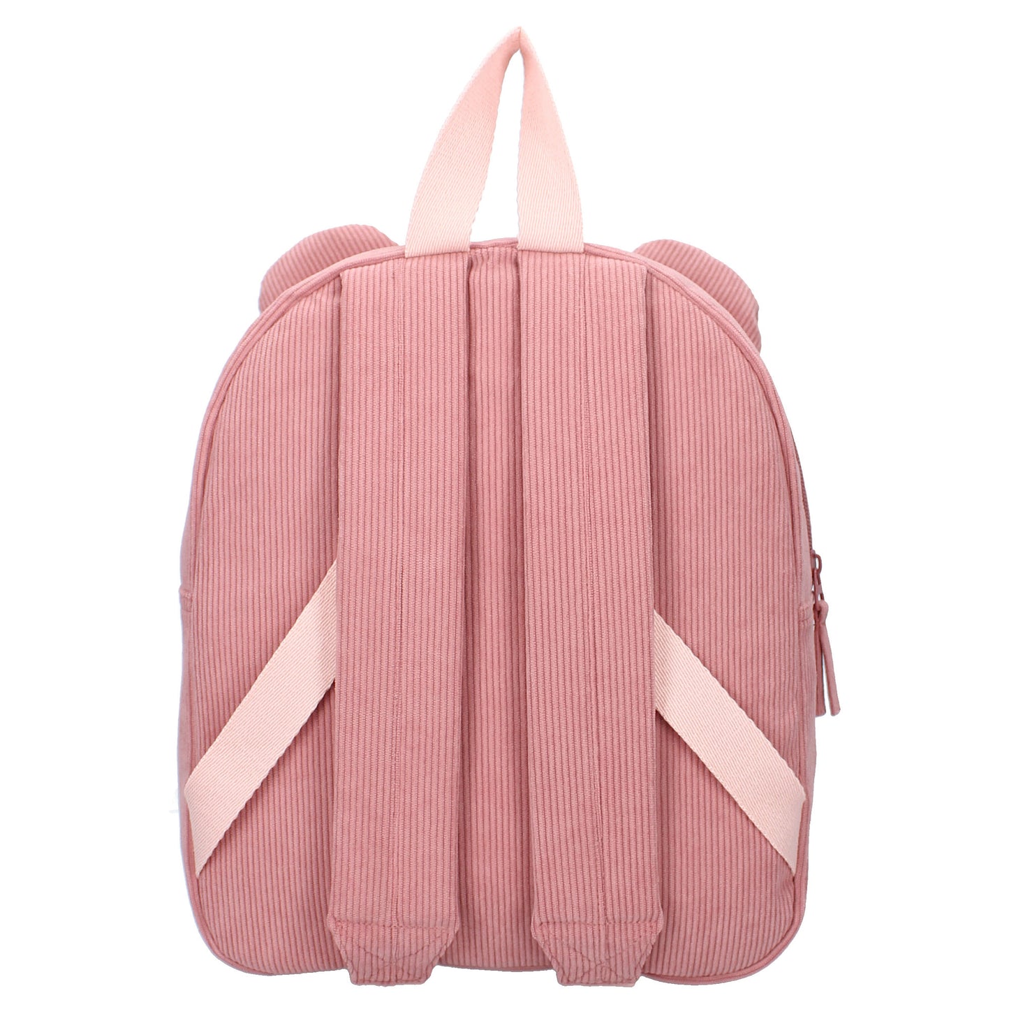 Prêt Rucksack 3D Ridge And Row – Beiger Kinder Rucksack aus Rippstoff 31x26x9 cm