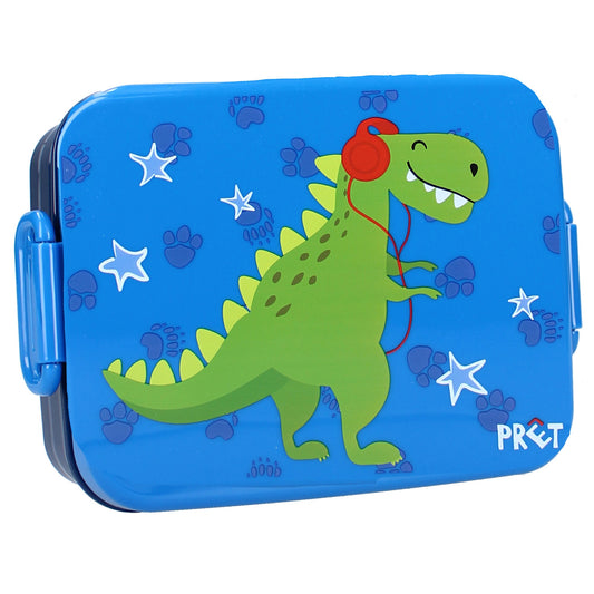 Pret Snackbox – Kinder Essensbox mit Deckel und Schnappverschlüssen