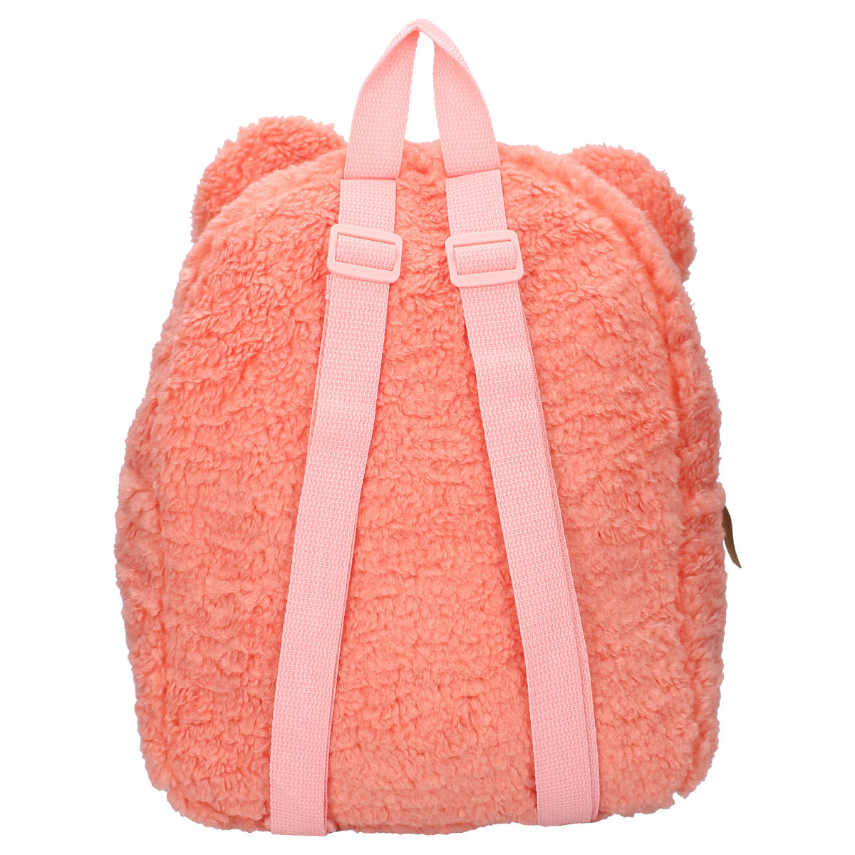 Prêt Kinderrucksack Teddy – Weicher Tagesrucksack in Peach mit verstellbaren Trägern