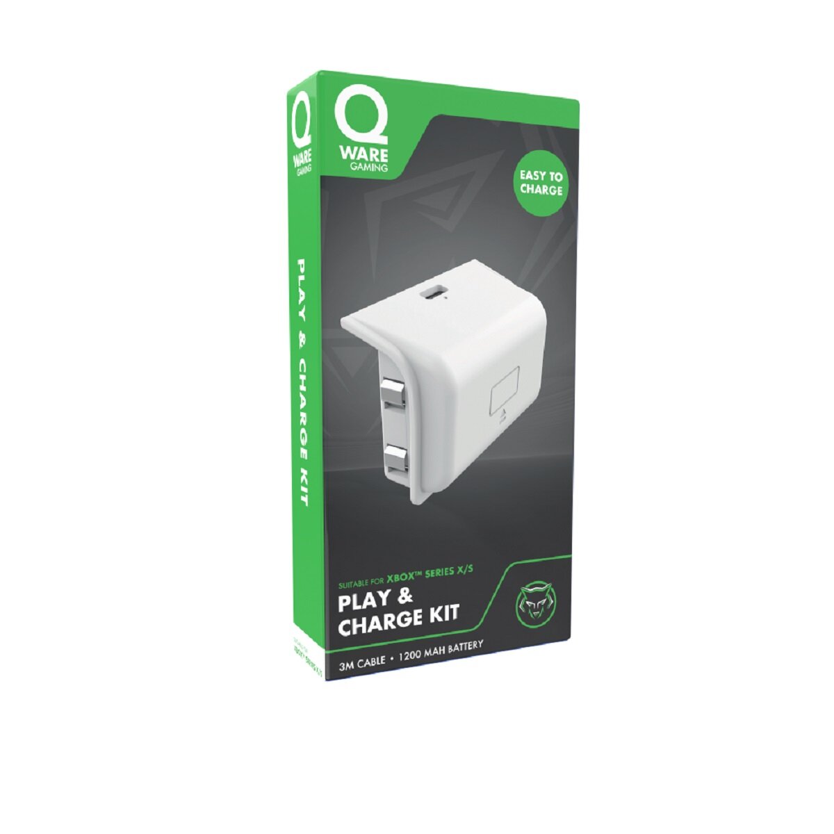 Qware Kompatibel mit Xbox Series X/S Batterie – Extra Power für deinen Controller