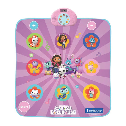 Gabby's Dollhouse Elektronische Tanzbodenmatte – Spaß und Bewegung für Kinder