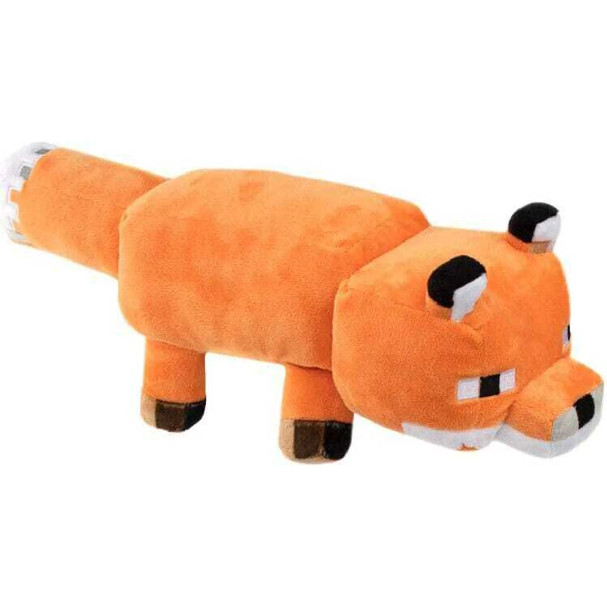 Minecraft Fuchs Kissen 51 cm bestickt Fan Dekokissen für Kinderzimmer Sofa und Bett