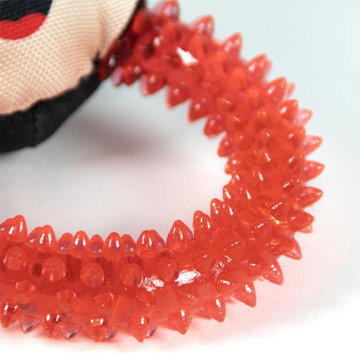 Disney Minnie Mouse Hundespielzeug – Beißring mit Quietscher & Zahnpflege
