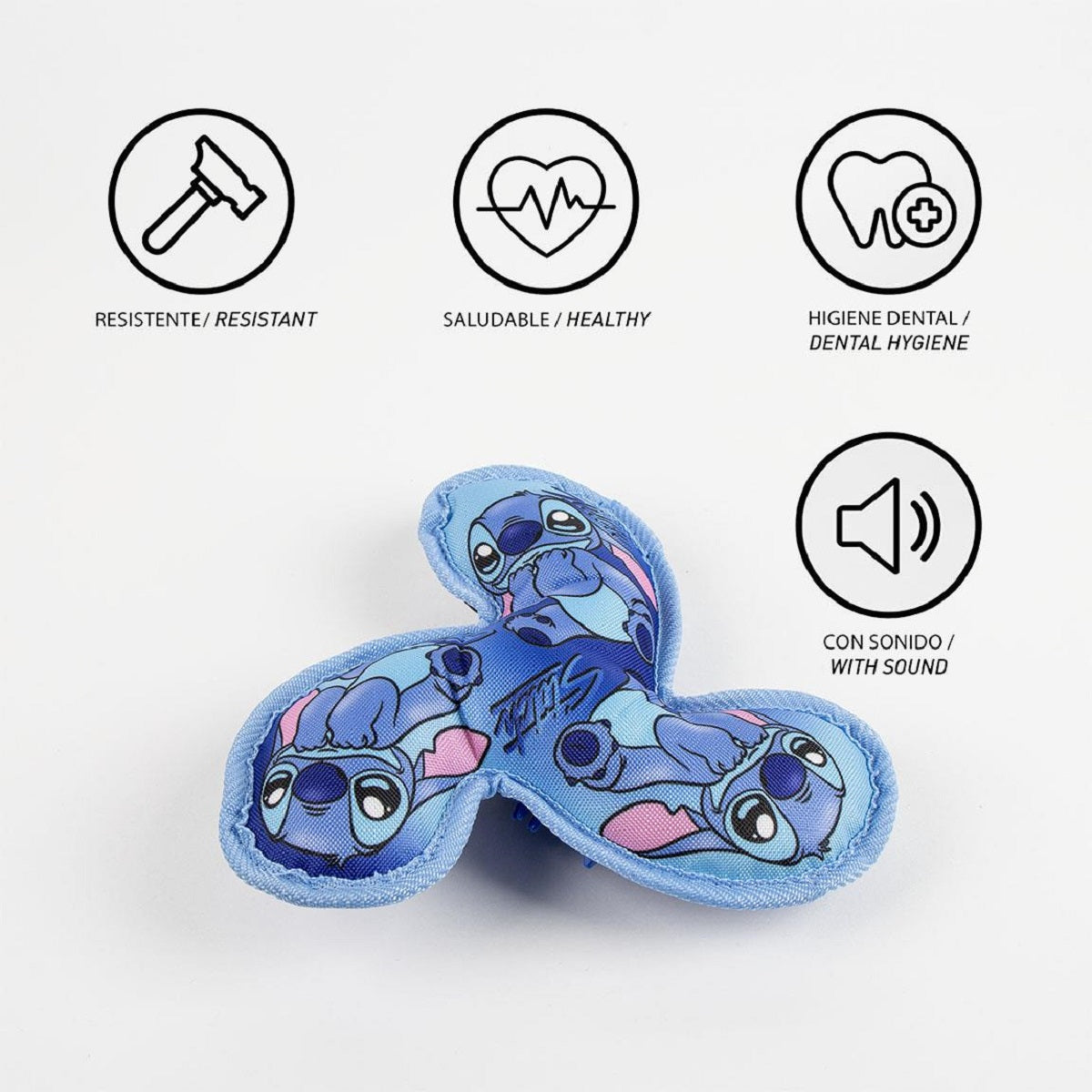 Lilo & Stitch Hundespielzeug – Weich & quietschend für tierischen Spaß