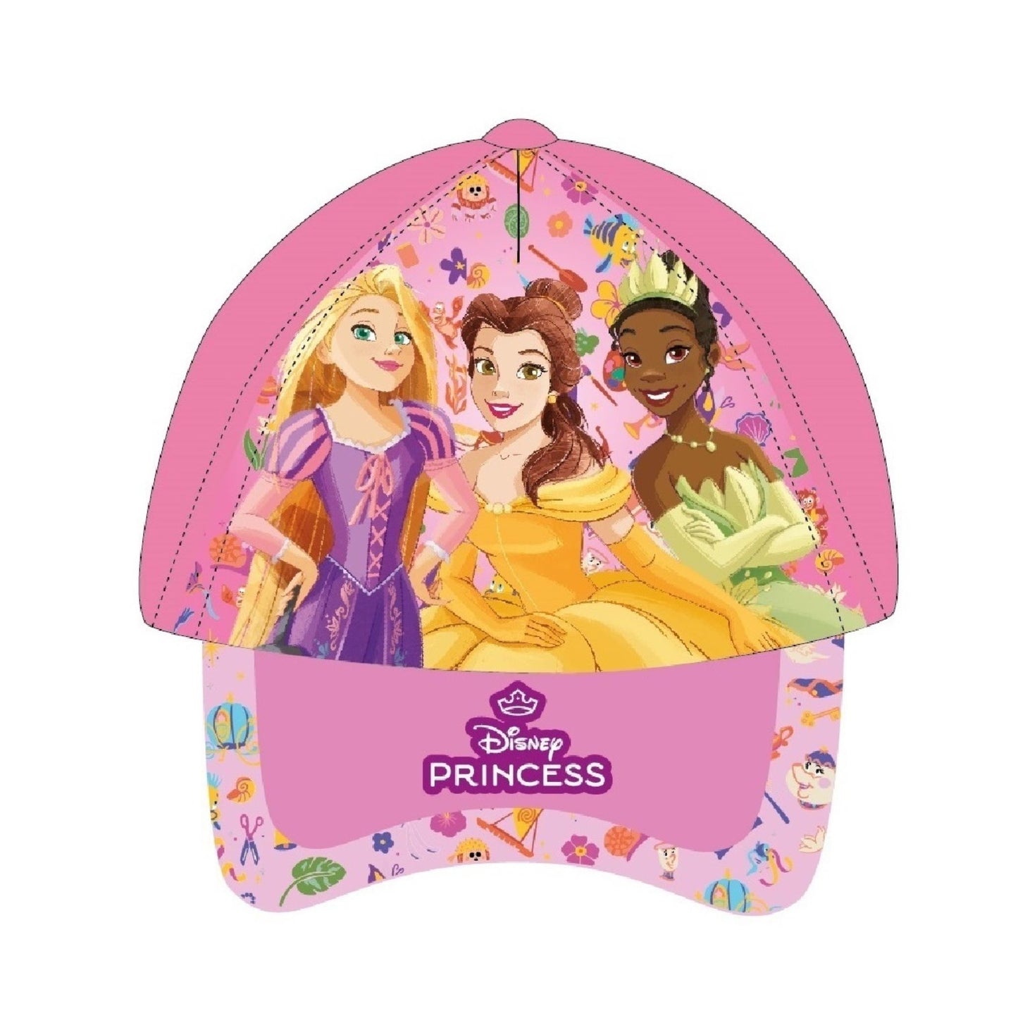 Disney Princess Mütze Kappe Baseballkappe für Mädchen