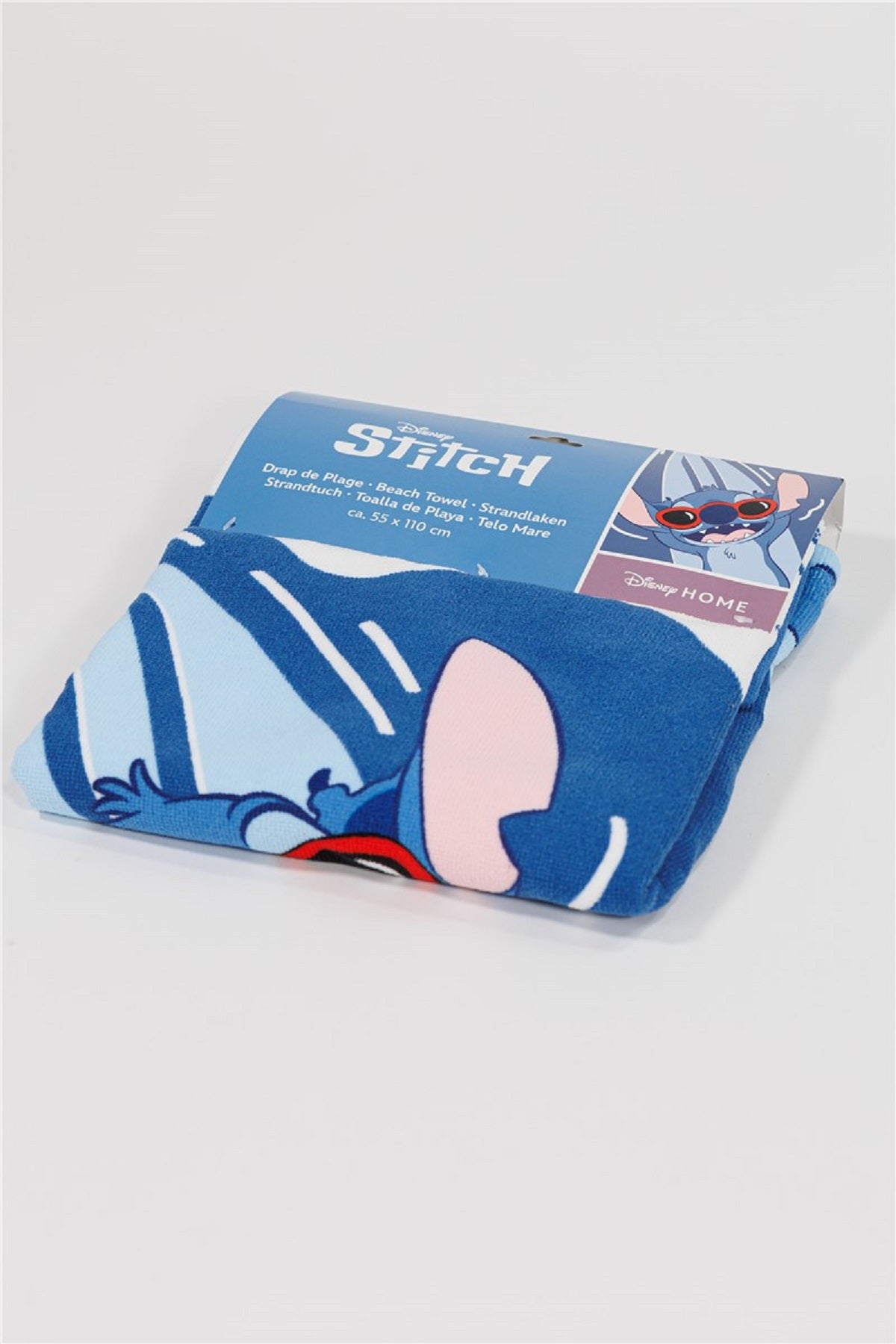 Lilo & Stitch Kinder Badeponcho – Kapuzenhandtuch aus Polyester 55 x 110 cm