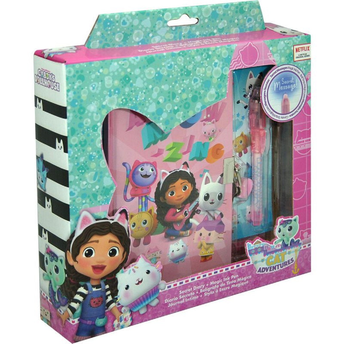 Gabby's Dollhouse Geheimes Notizbuch – Perfekt für kleine Geheimnisträger