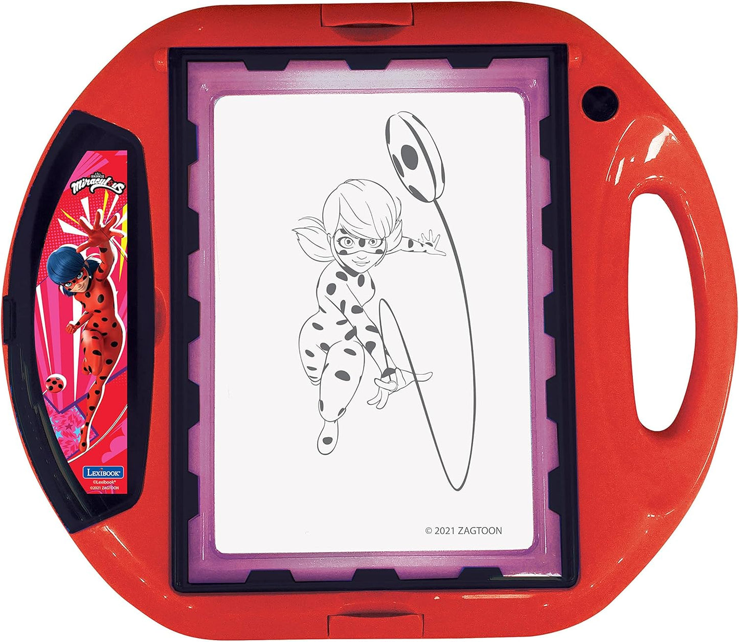 Miraculous Ladybug Zeichnungsprojektor mit Schablonen und Stempeln